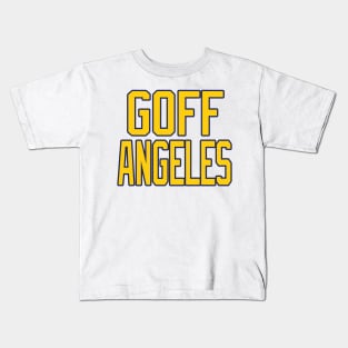 Los Angeles LYFE Goff Angeles! Kids T-Shirt